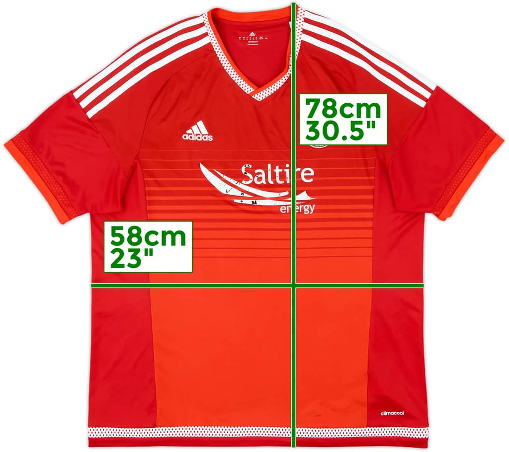 2015-16 Aberdeen Home Shirt - 5/10 - (XL)