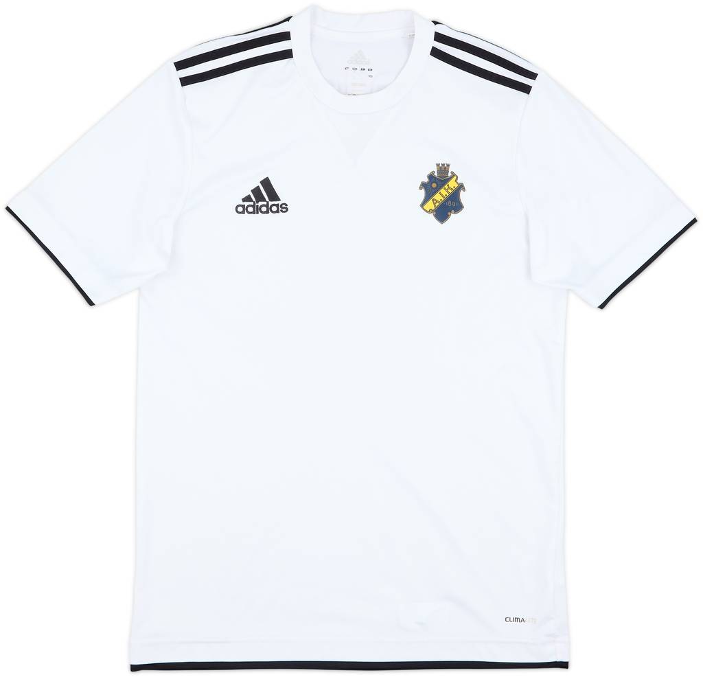 2011-12 AIK Stockholm adidas Training Shirt - 7/10 - (S)