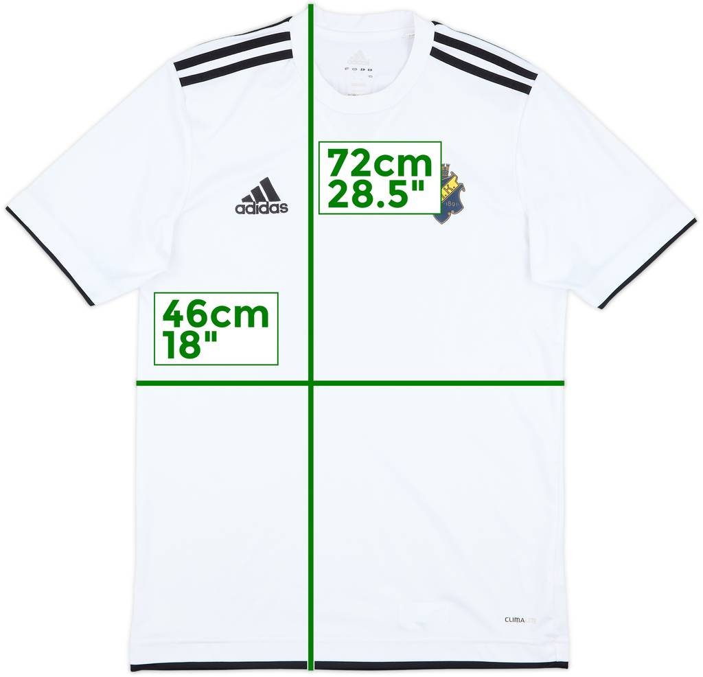 2011-12 AIK Stockholm adidas Training Shirt - 7/10 - (S)