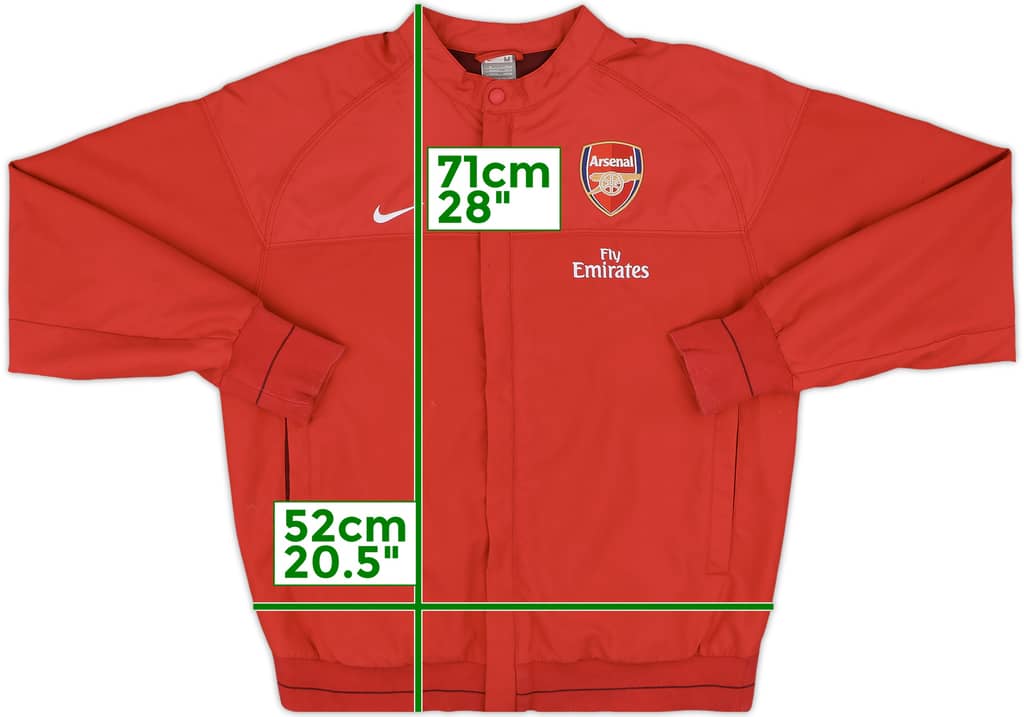 2008-09 Arsenal Nike Track Jacket - 7/10 - (M)