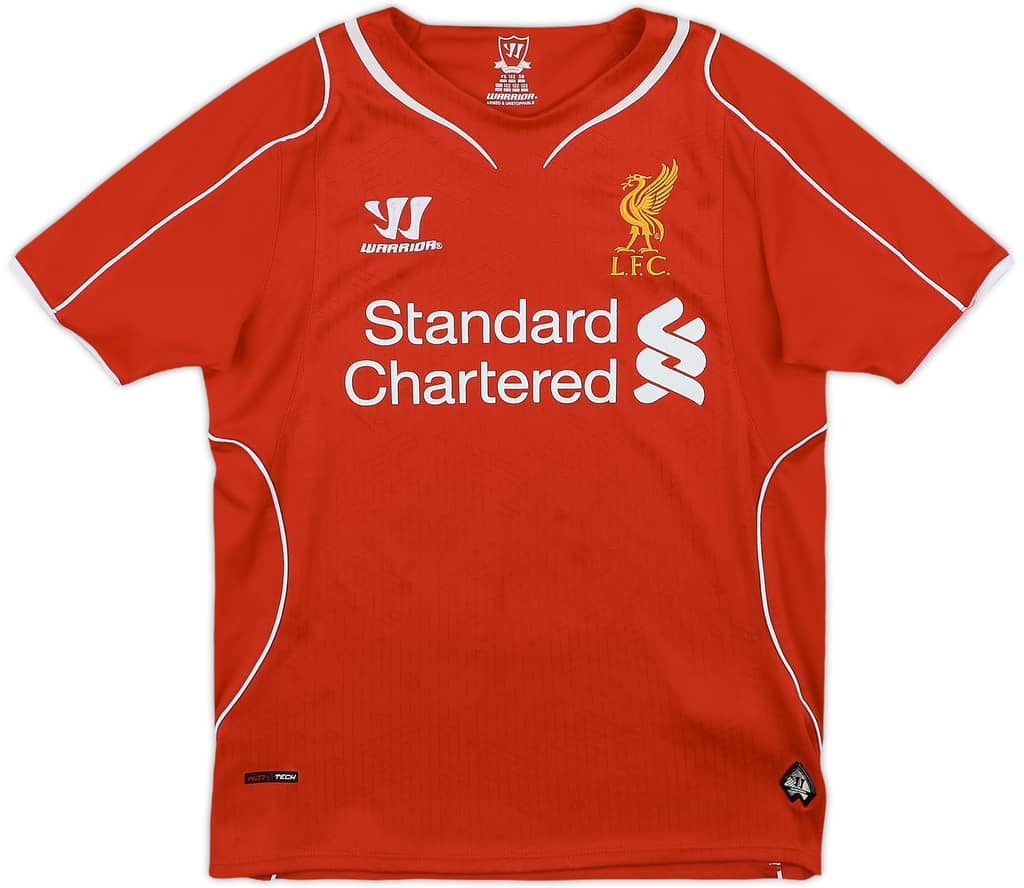 2014-15 Liverpool Home Shirt - 7/10 - (S.Boys)