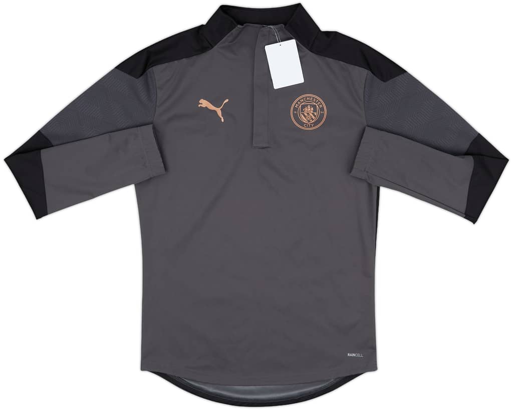 2019-20 Manchester City Puma 1/4 Zip Drill Top (S)