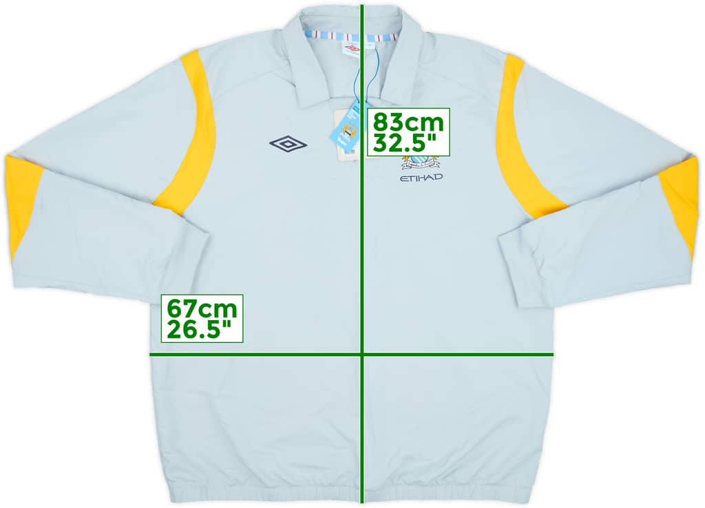 2010-11 Manchester City Umbro Drill Top (3XL)
