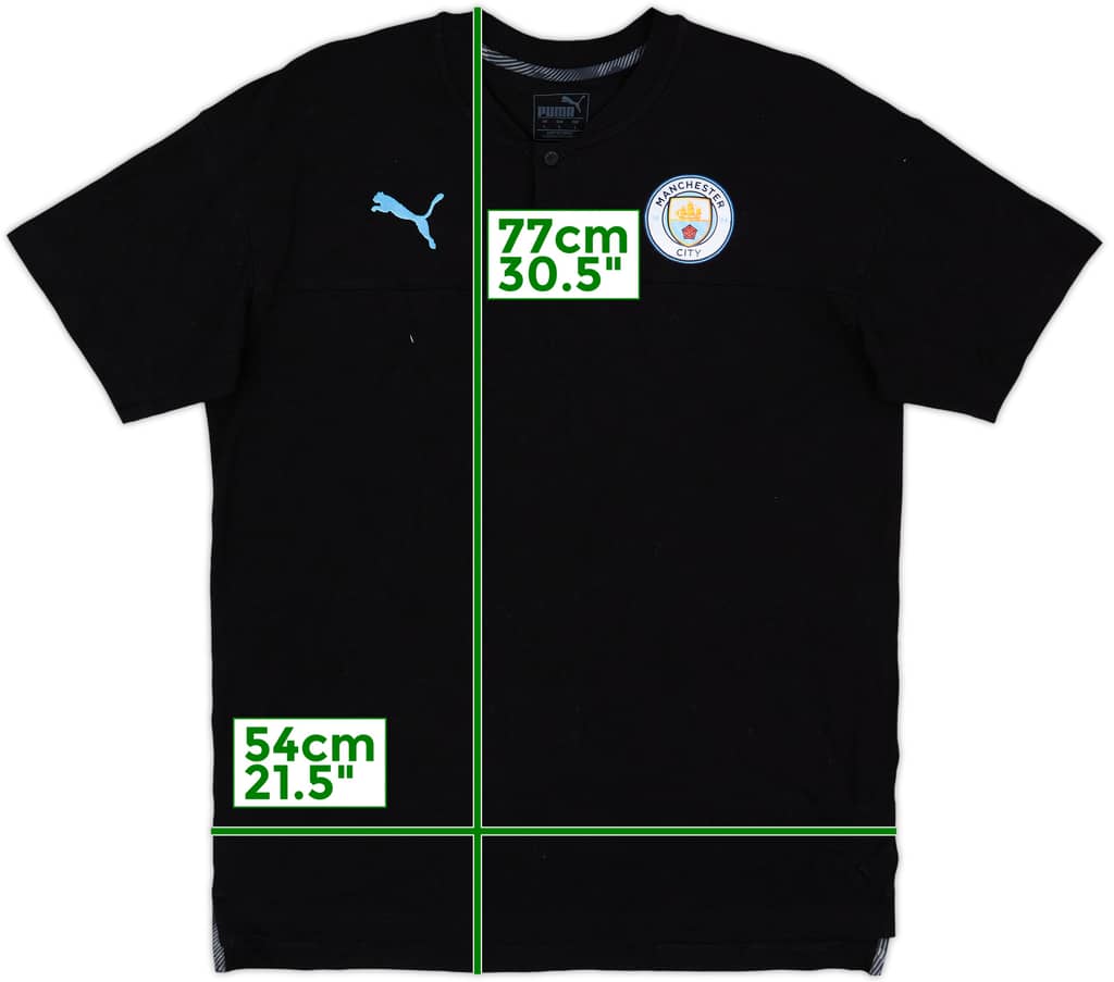 2019-20 Manchester City Puma Polo Shirt - 10/10 - (L)