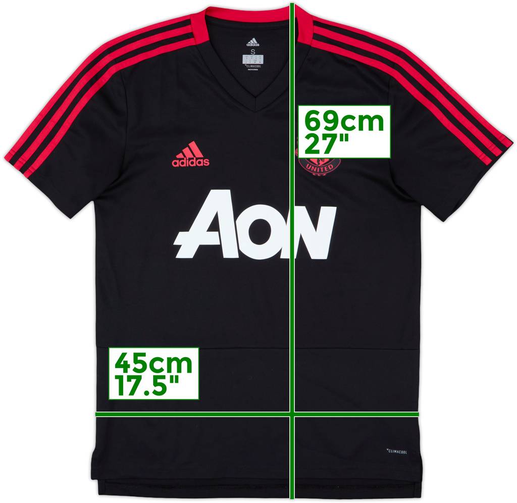 2018-19 Manchester United adidas Training Shirt - 10/10 - (S)