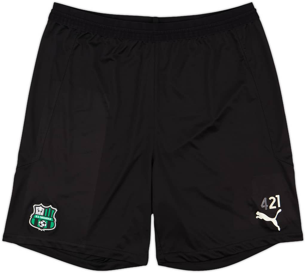 2018-19 Sassuolo Player Issue Training Shorts #21 - 6/10 - (XL)
