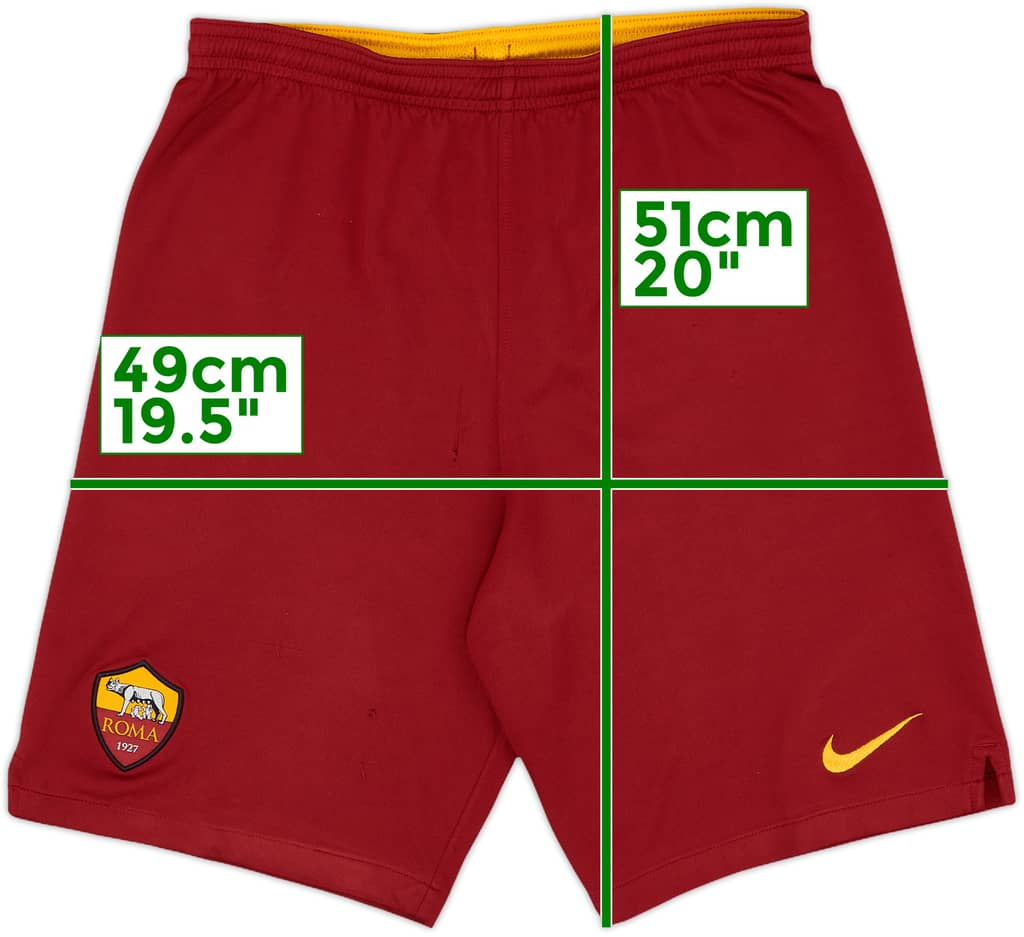 2019-20 Roma Away Shorts - 6/10 - (XL.Boys)