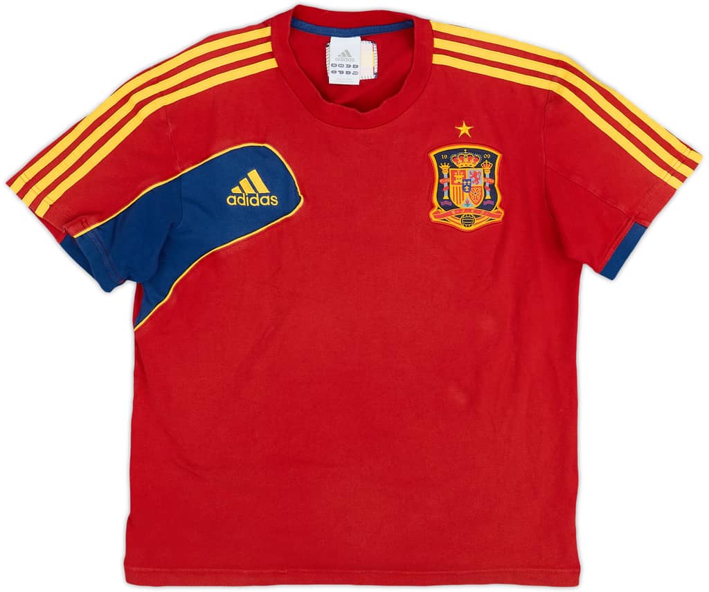 2012-13 Spain adidas Cotton Tee - 8/10 - (M)