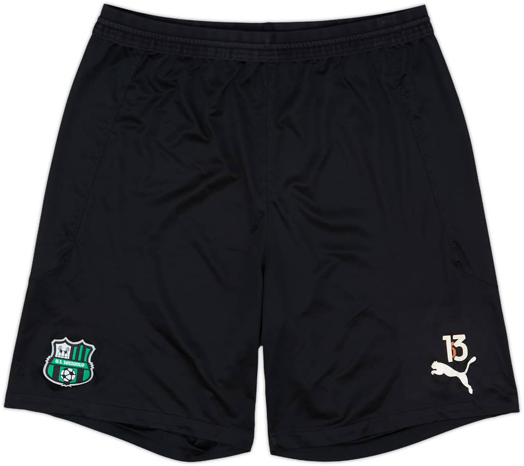 2018-19 Sassuolo Player Issue Training Shorts #13 - 7/10 - (L)
