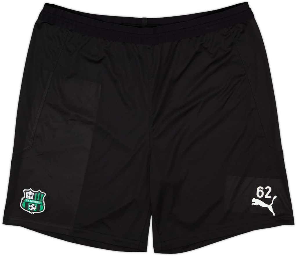 2018-19 Sassuolo Player Issue Training Shorts #62 - 10/10 - (XL)