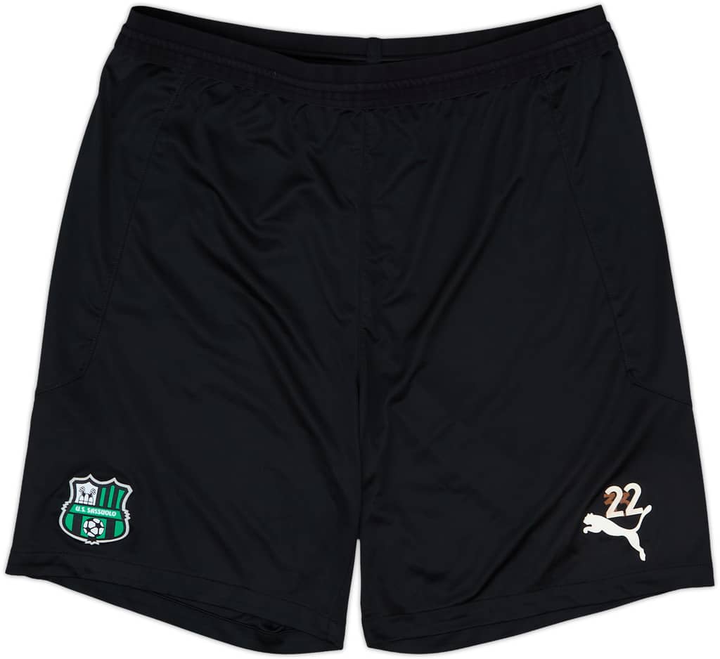 2018-19 Sassuolo Player Issue Training Shorts #22 - 7/10 - (L)