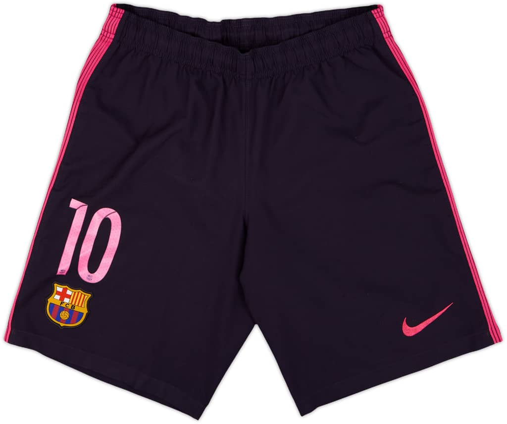 2016-17 Barcelona Away Shorts #10 (Messi) - 7/10 - (S)