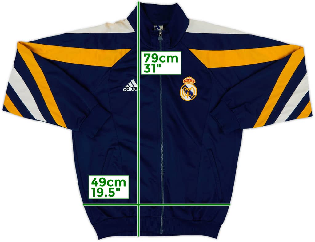 1998-99 Real Madrid adidas Track Jacket - 6/10 - (M)