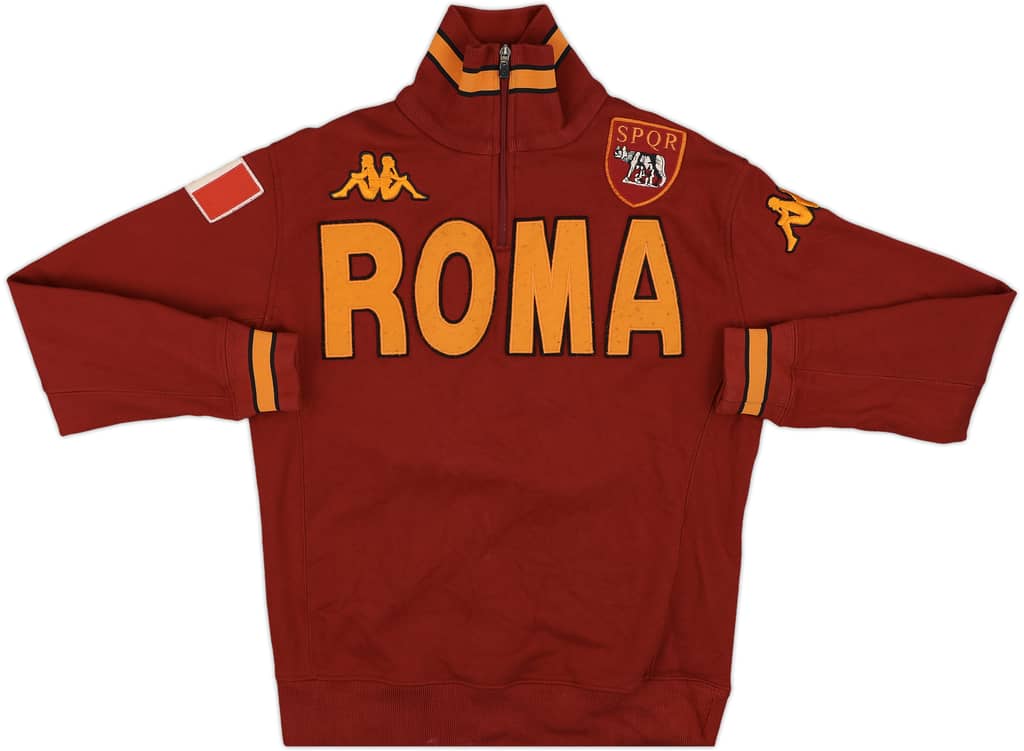 2008-09 Roma Kappa 1/4 Zip Track Jacket - 7/10 - (S)