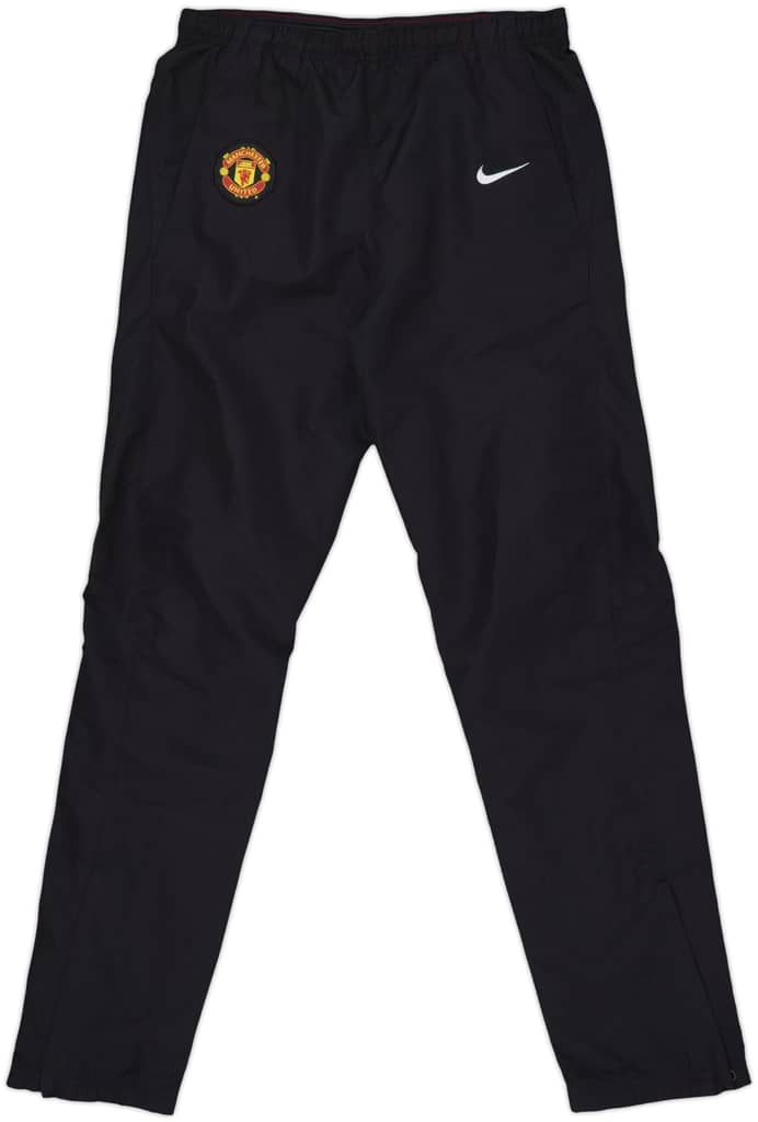 2008-09 Manchester United Nike Track Pants/Bottoms - 6/10 - (XL.Boys)
