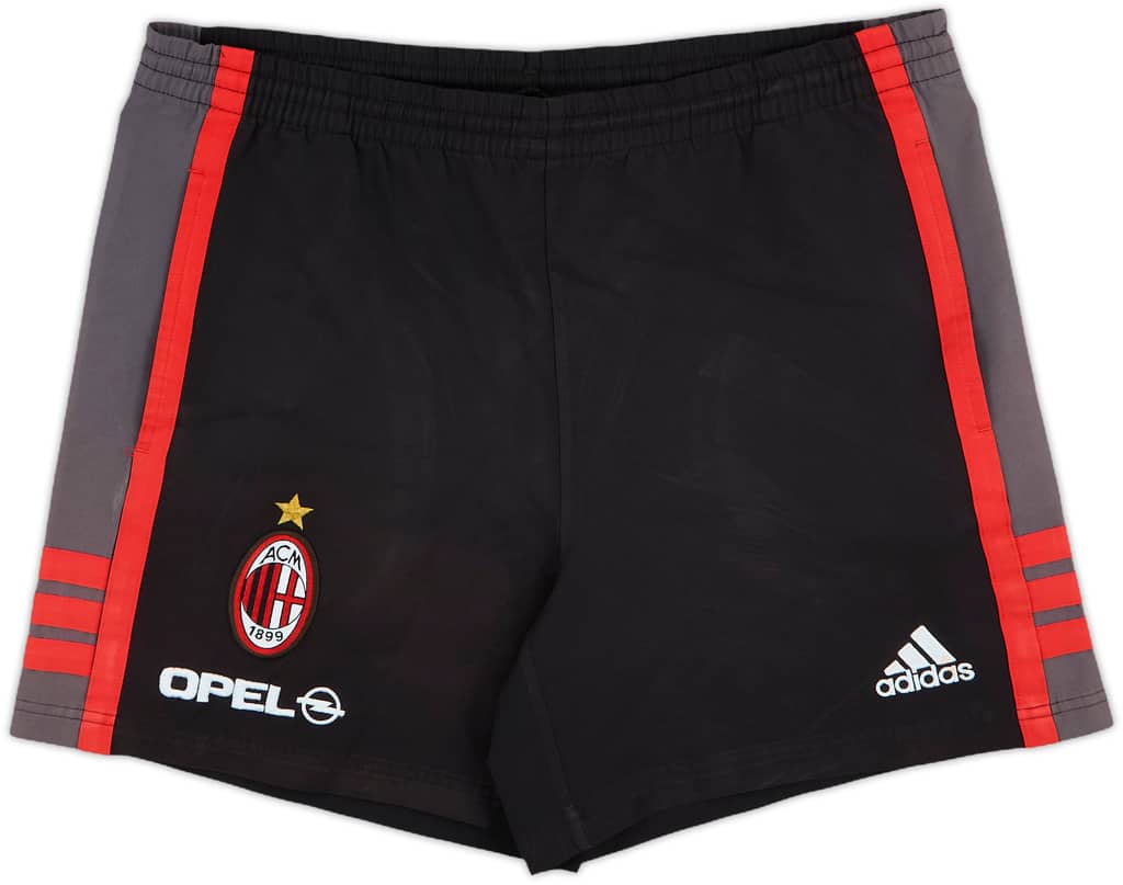2000-01 AC Milan adidas Training Shorts - 8/10 - (M)