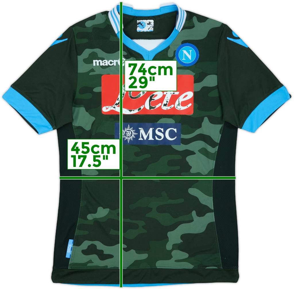 2013-14 Napoli Away Shirt - 5/10 - (L)