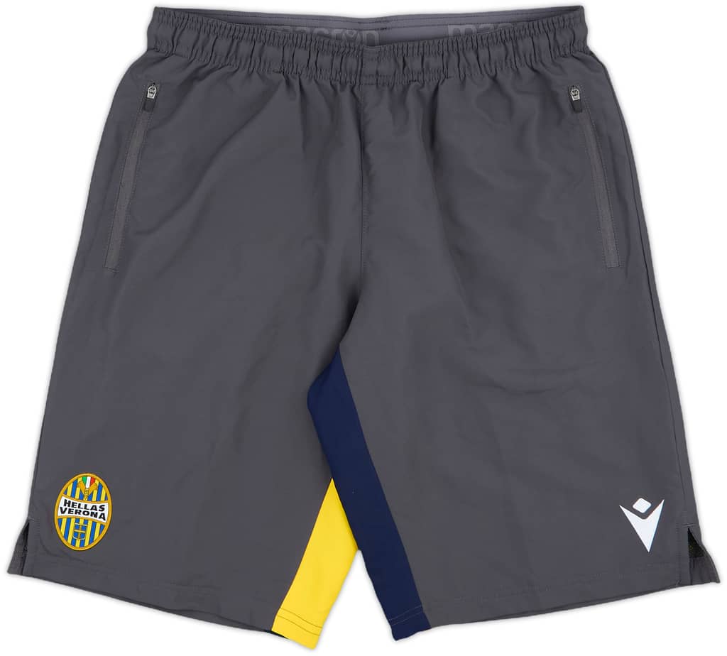2021-22 Hellas Verona Macron Training Shorts - 10/10 - (L)