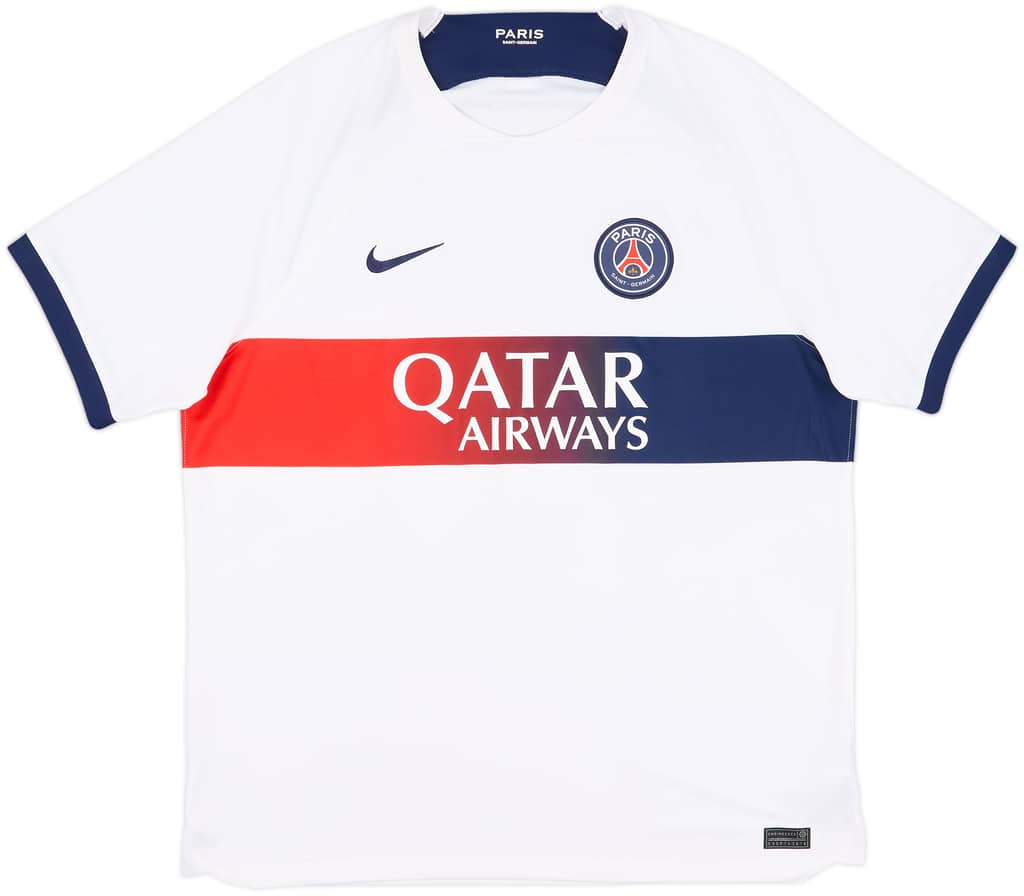 2023-24 Paris Saint-Germain Away Shirt - 6/10 - (XL)