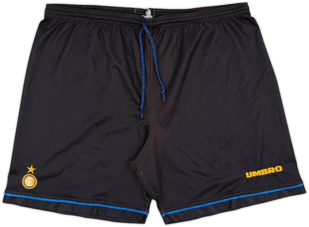 1996-97 Inter Milan Home Shorts - 5/10 - (XL)