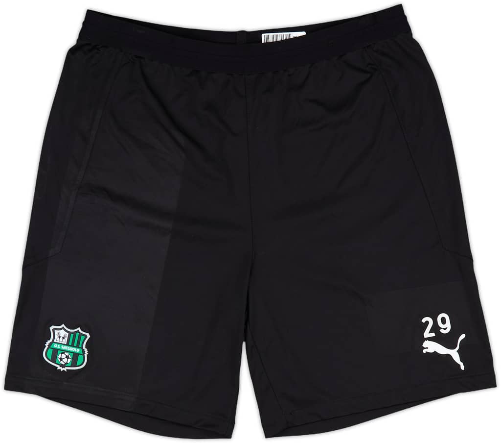 2021-22 Sassuolo Puma Player Issue Training Shorts #29 - 9/10 - (L)
