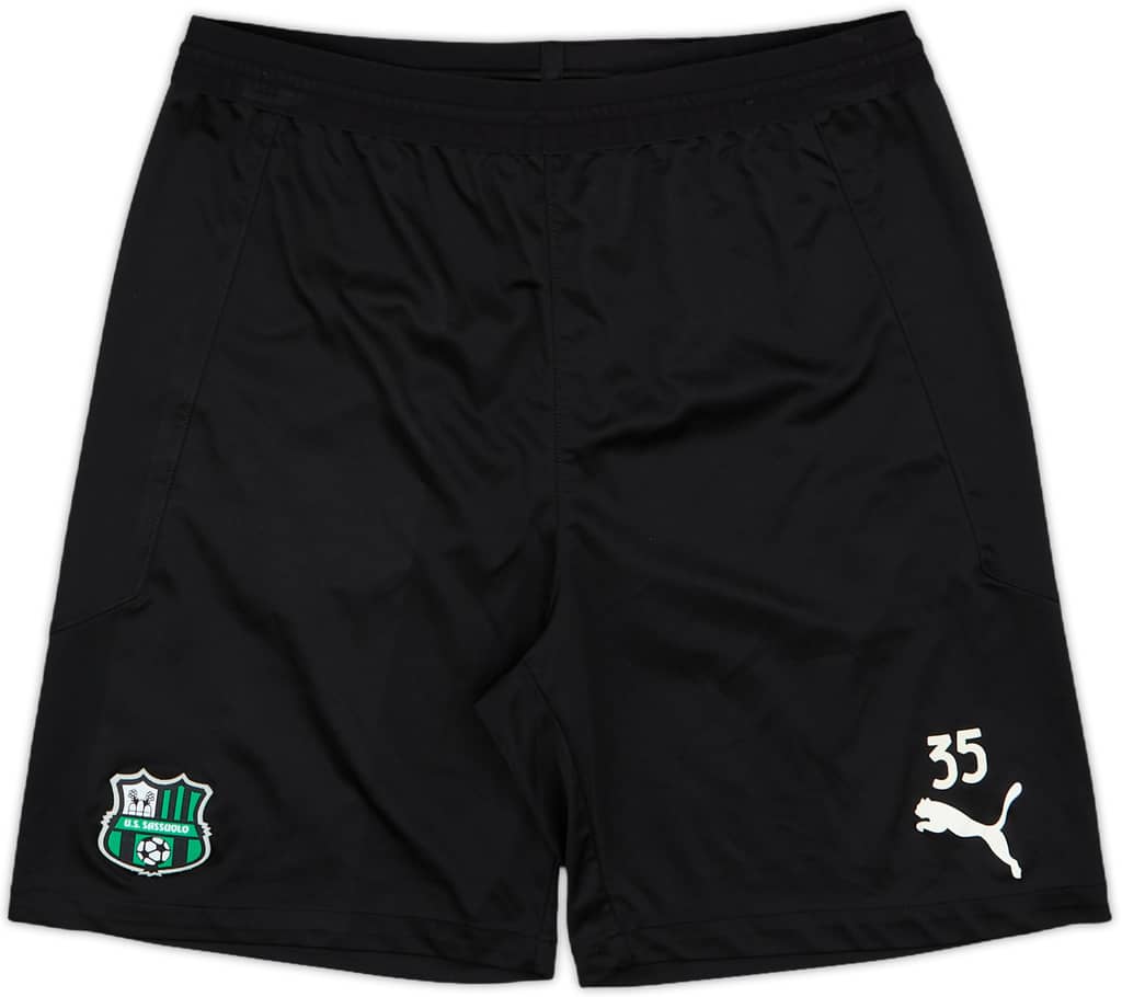 2021-22 Sassuolo Player Issue Puma Training Shorts #35 - 9/10 - (M)