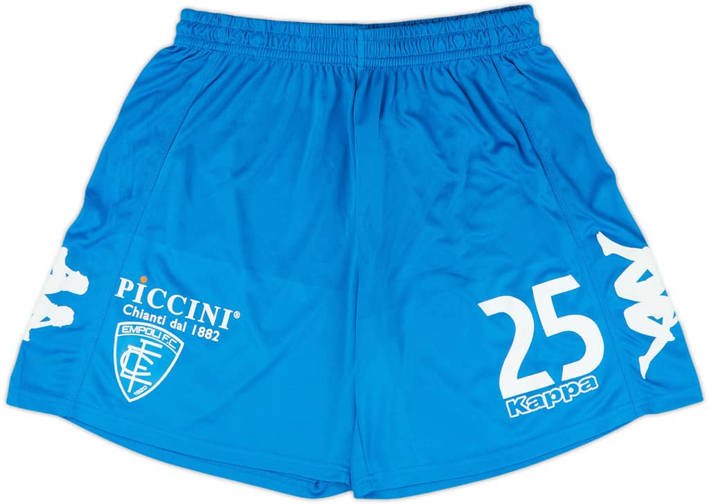 2019-20 Empoli Player Issue Home Shorts #25 - 10/10 - (L)