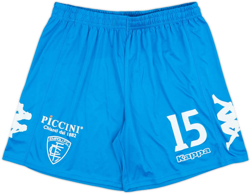 2018-19 Empoli Home Shorts #15 - 10/10 - (XL)