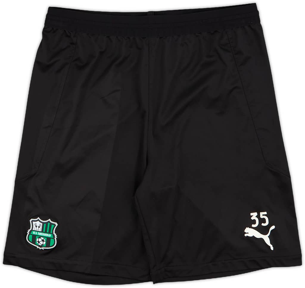2021-22 Sassuolo Player Issue Puma Training Shorts #35 - 9/10 - (M)