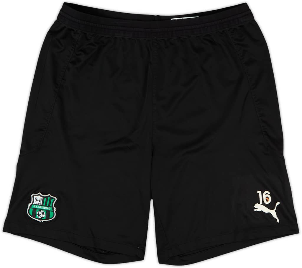 2020-21 Sassuolo Player Issue Puma Training Shorts #16 - 6/10 - (L)