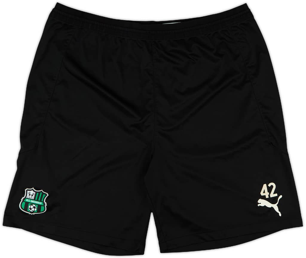 2021-22 Sassuolo Puma Player Issue Training Shorts #42 - 8/10 - (XL)