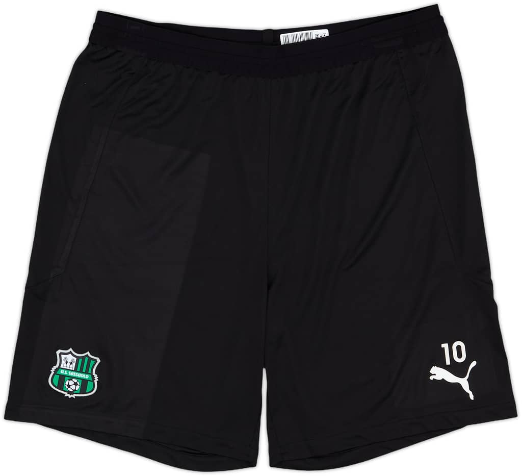 2021-22 Sassuolo Player Issue Puma Training Shorts #10 - 8/10 - (L)
