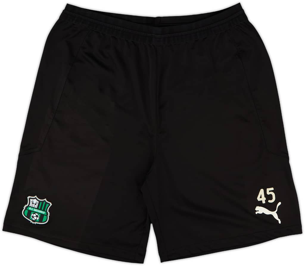 2021-22 Sassuolo Puma Player Issue Training Shorts #45 - 8/10 - (L)