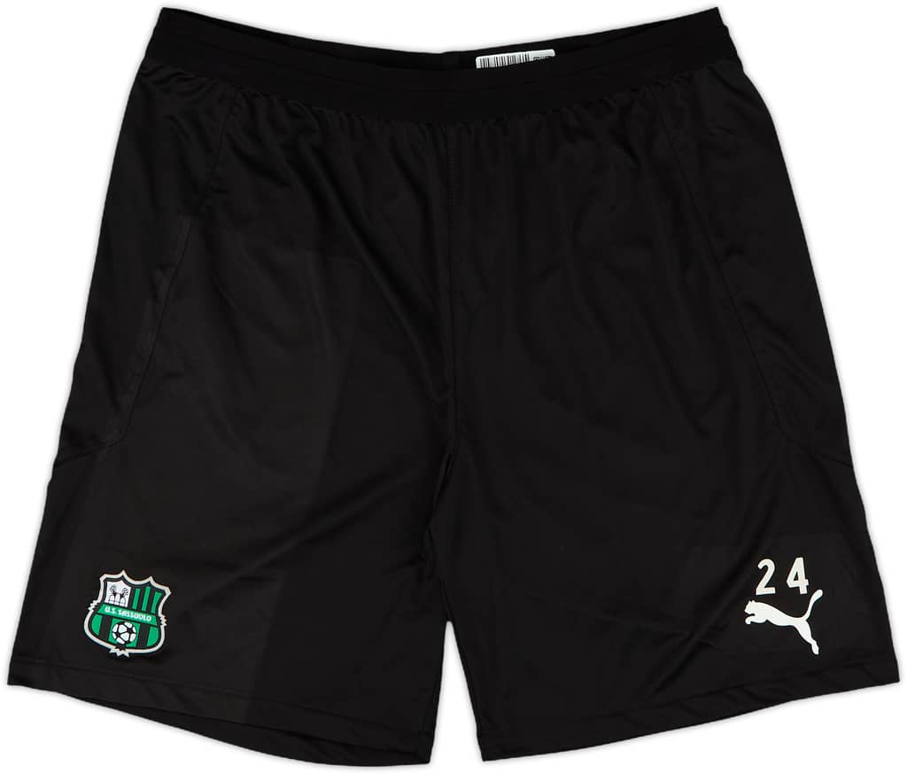 2021-22 Sassuolo Puma Player Issue Training Shorts #24 - 9/10 - (L)