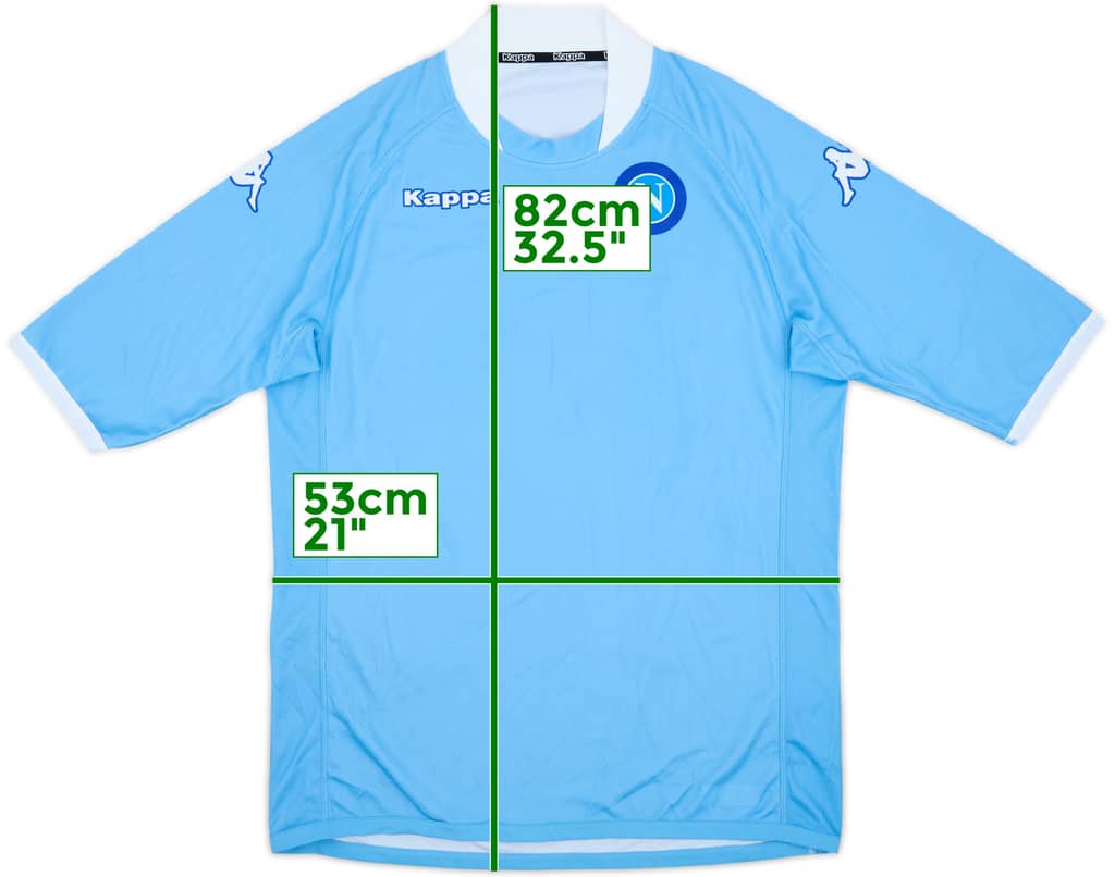 2005-06 Napoli Basic Home Shirt - 9/10 - (XXL)