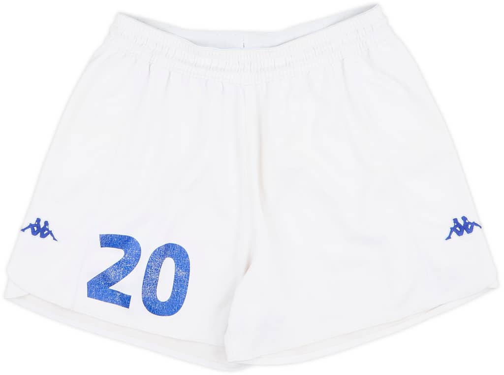 2000-01 Italy Player Issue Home Shorts #20 - 5/10 - (XL)