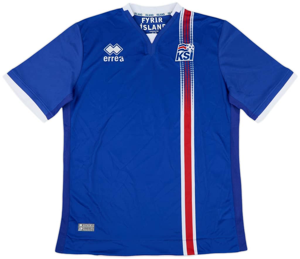 2016-18 Iceland Home Shirt - 6/10 - (XL)