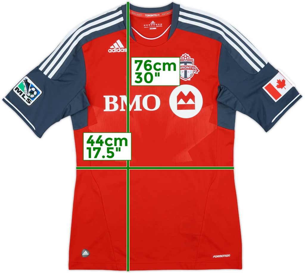 2012 Toronto FC Player Issue Home Shirt - 8/10 - (M)