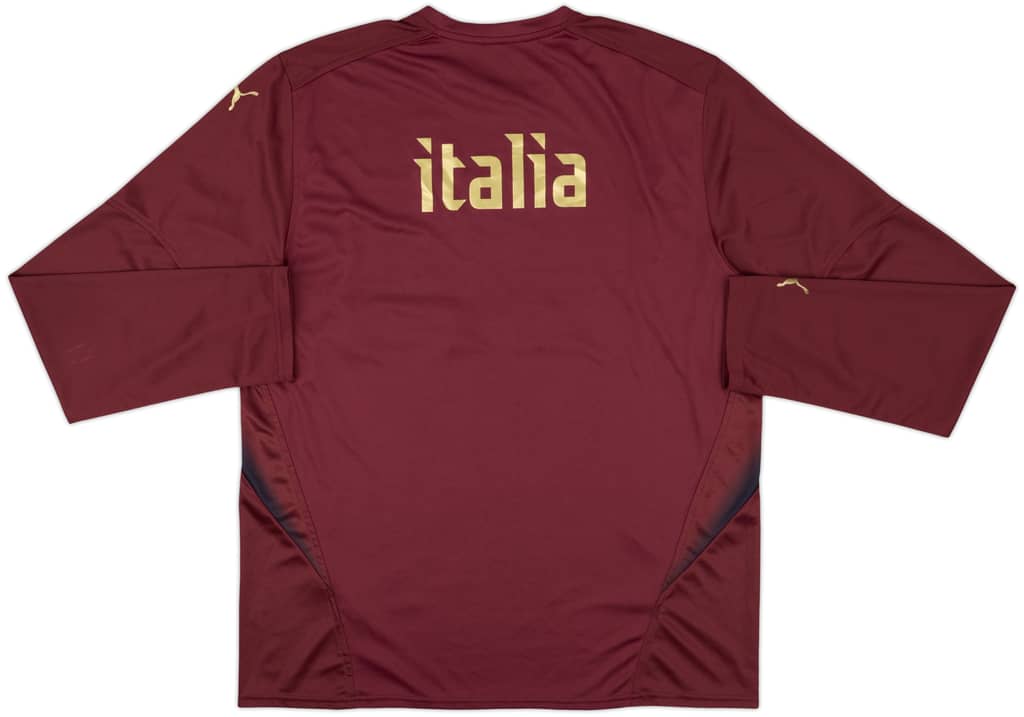2006-07 Italy Puma Training L/S Shirt - 9/10 - (L)