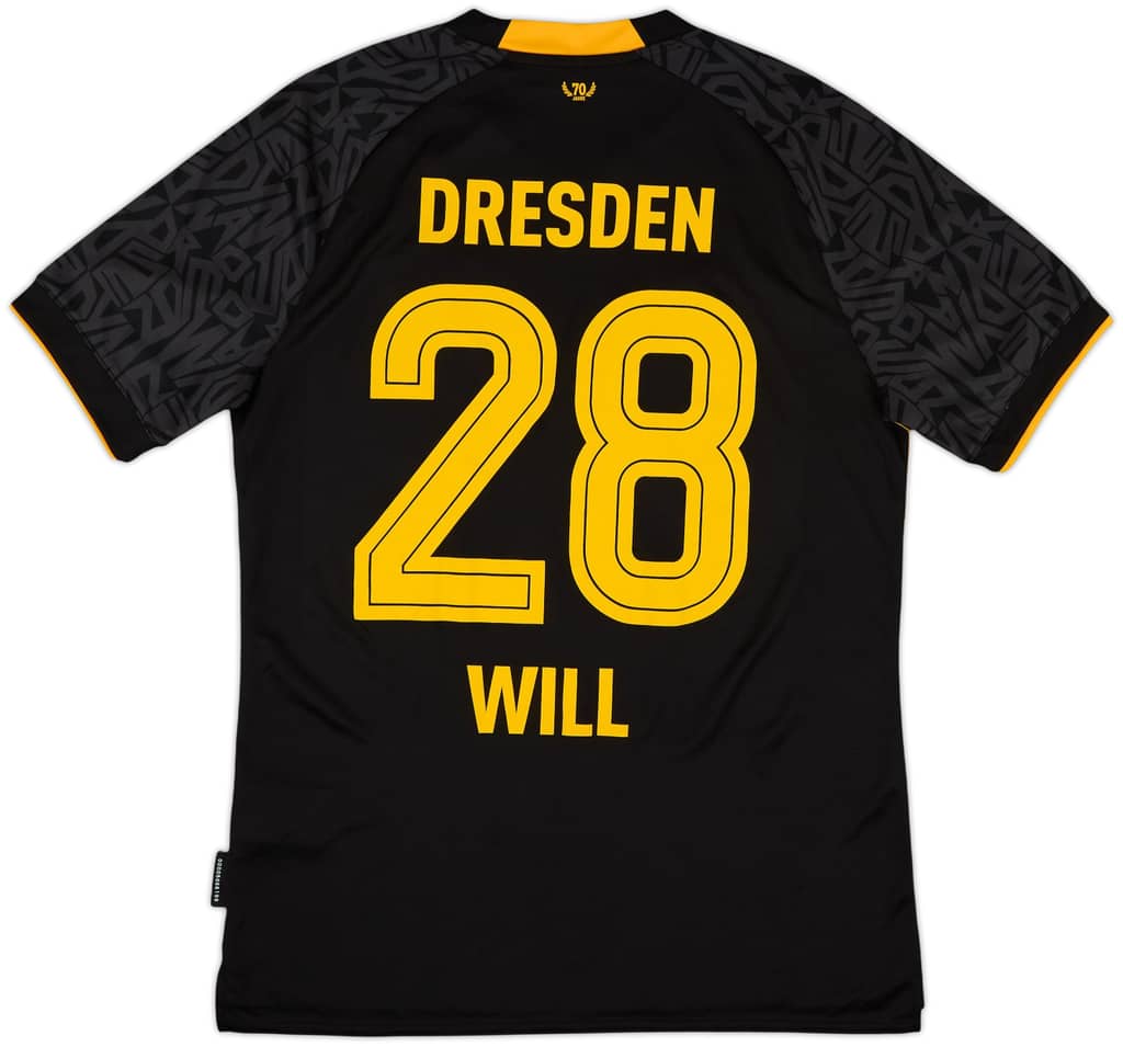 2023-24 Dynamo Dresden Away Shirt Will #28 - 10/10 - (M)