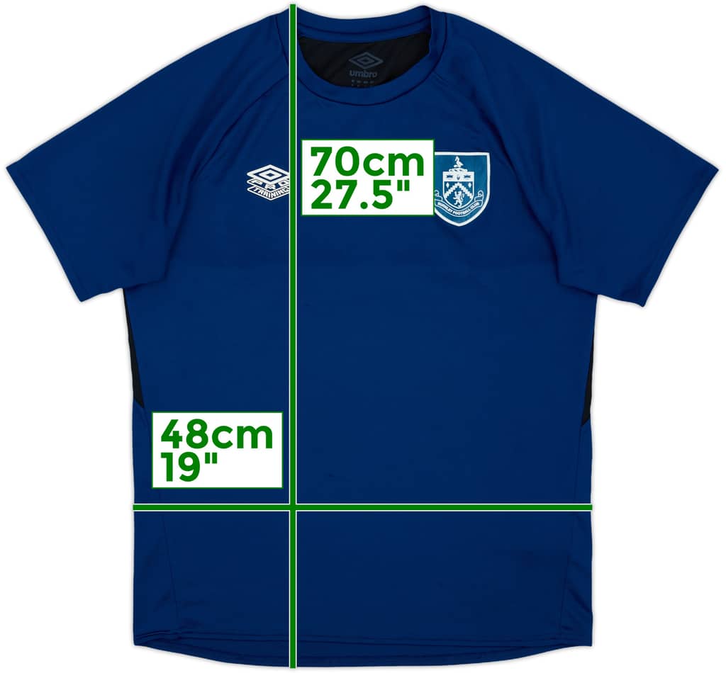 2021-22 Burnley Umbro Training Shirt - 8/10 - (M)