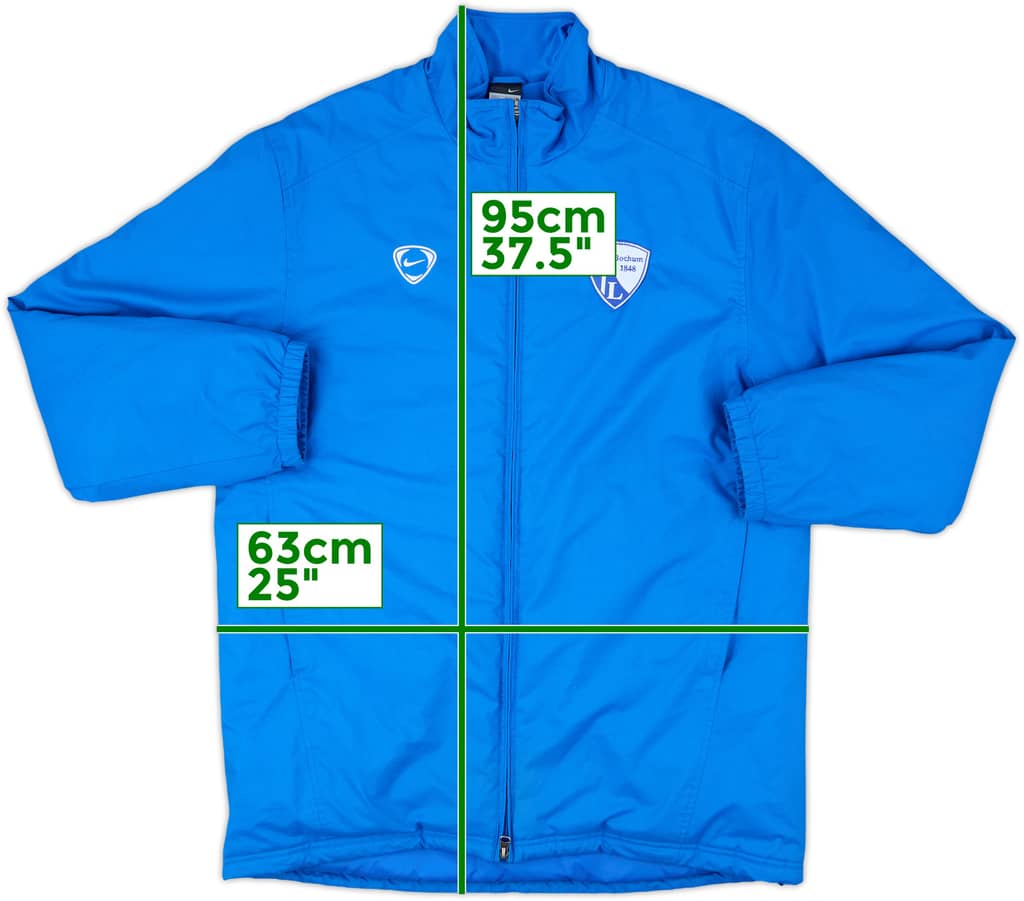 2006-07 VFL Bochum Nike Padded Bench Coat - 8/10 - (L)