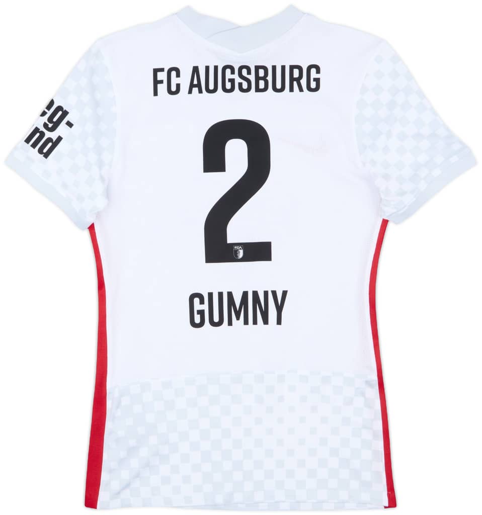 2021- 22 Augsburg Away Shirt Gumny #2 - 7/10 - (S)