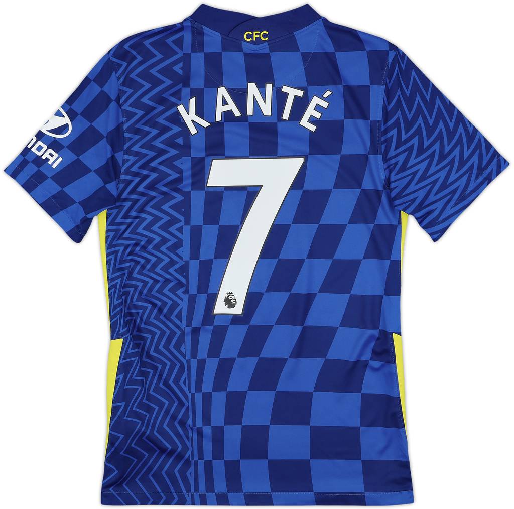 2021-22 Chelsea Home Shirt Kante #7 - 7/10 - (S)