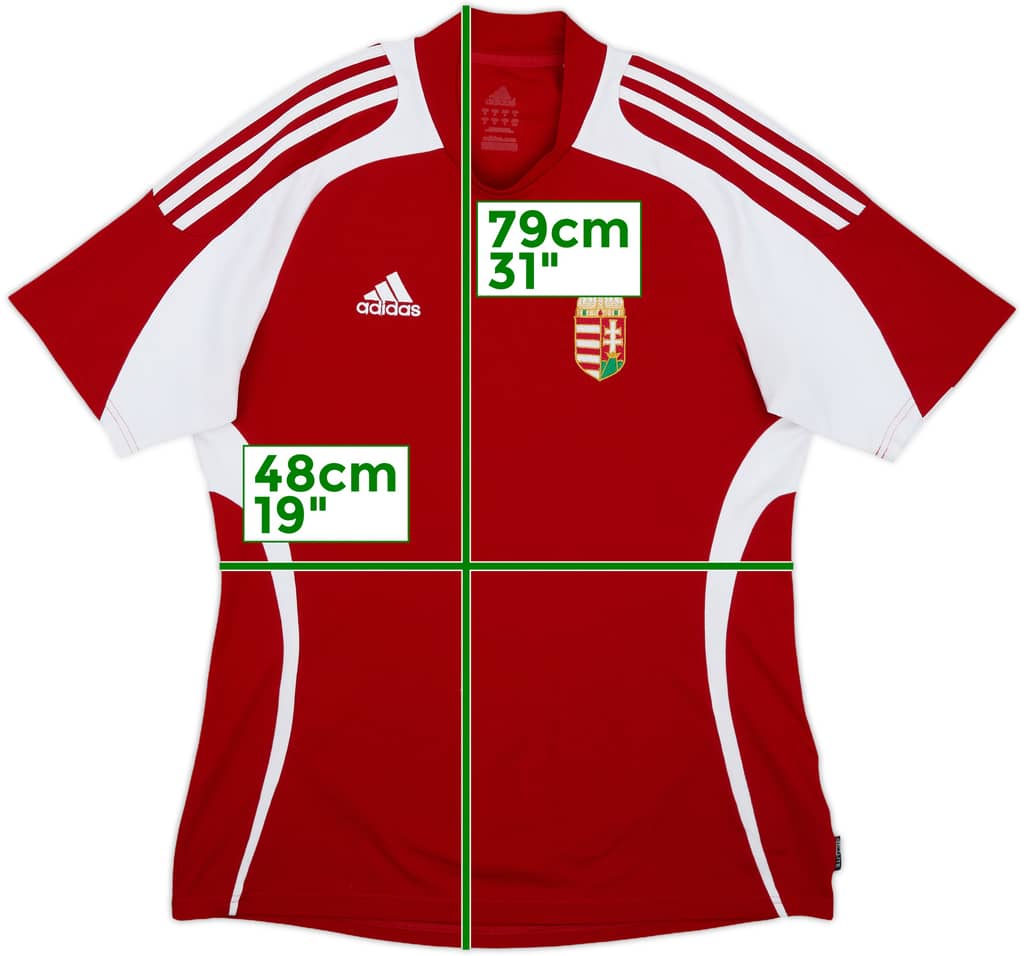 2008-09 Hungary Home Shirt - 6/10 - (M)