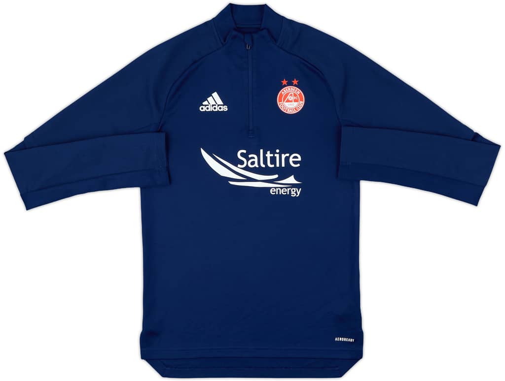 2020-21 Aberdeen adidas 1/4 Zip Training Top - 8/10 - (XS)