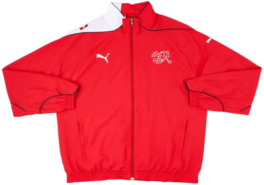 2010-11 Switzerland Puma Track Jacket - 8/10 - (XXL)