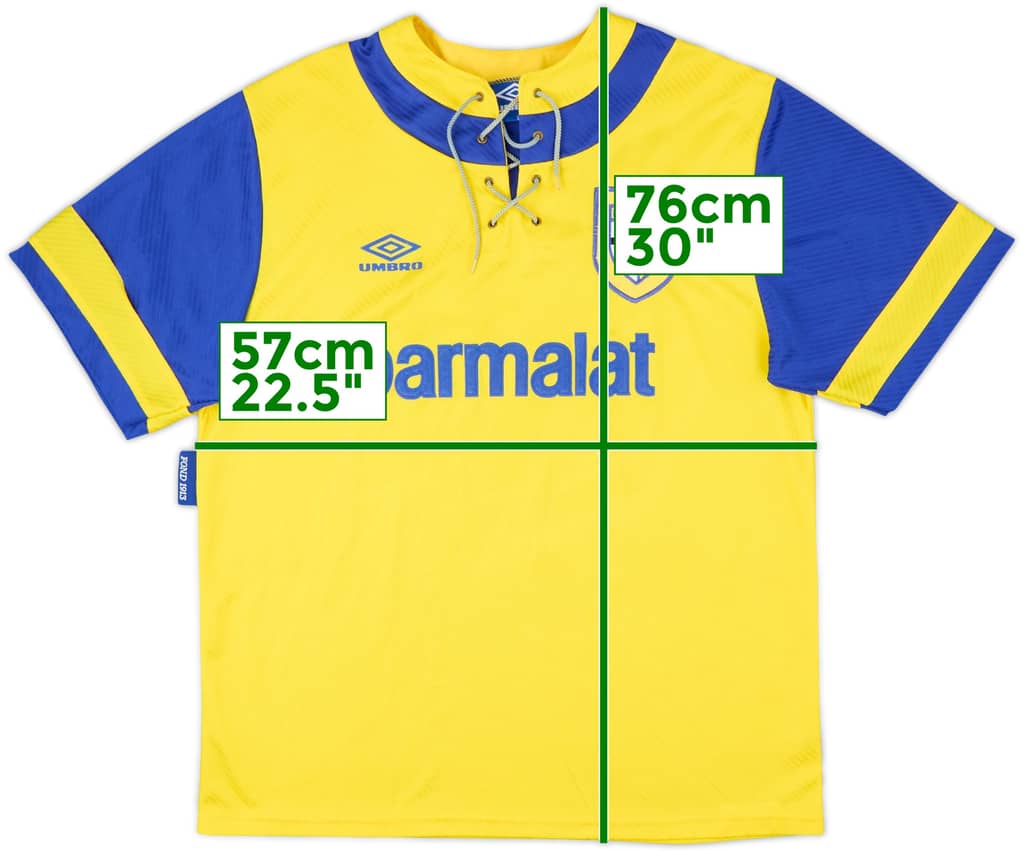 1993-95 Parma Away Shirt - 8/10 - (L)