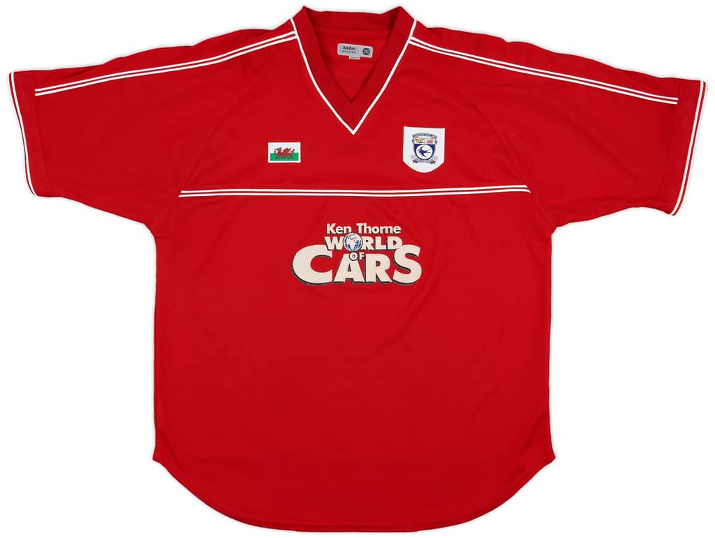 2001-02 Cardiff Away Shirt - 6/10 - (XL)