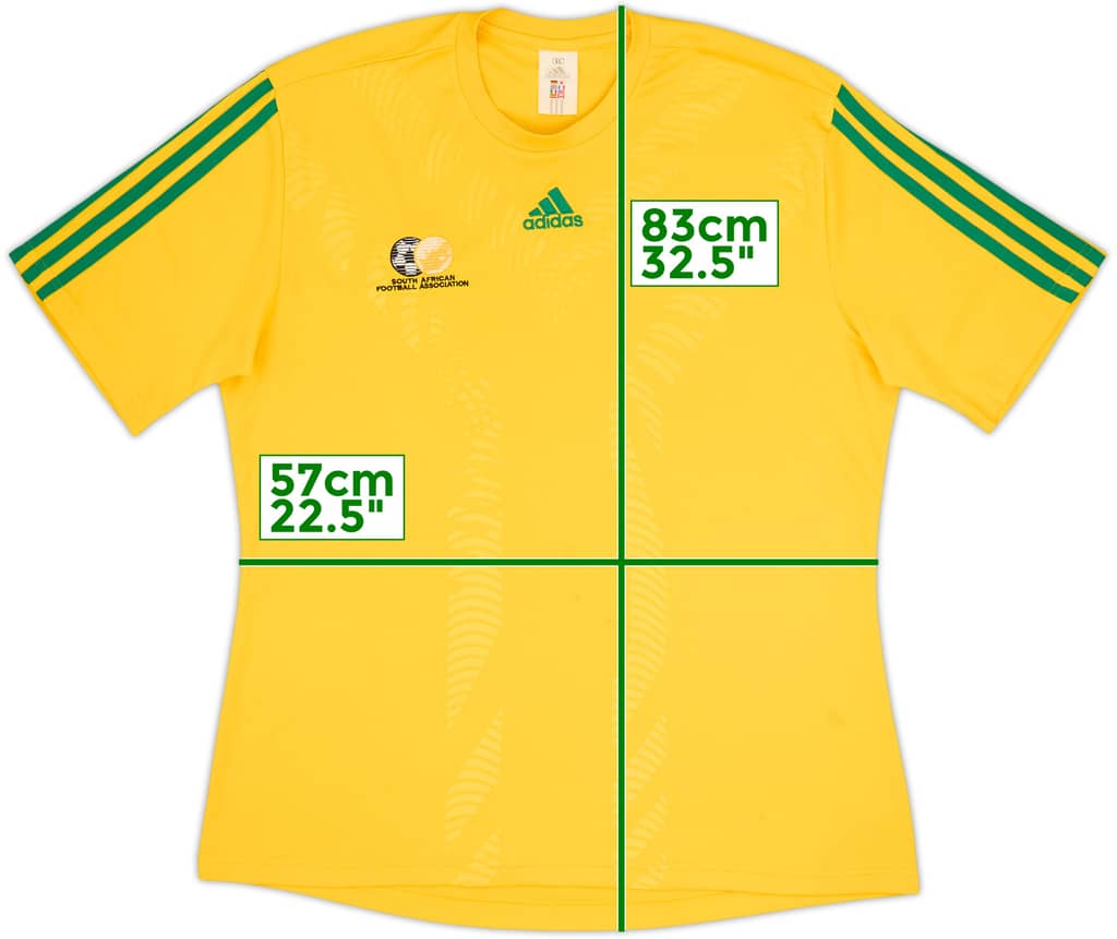 2009-11 South Africa Basic Home Shirt - 7/10 - (XL)